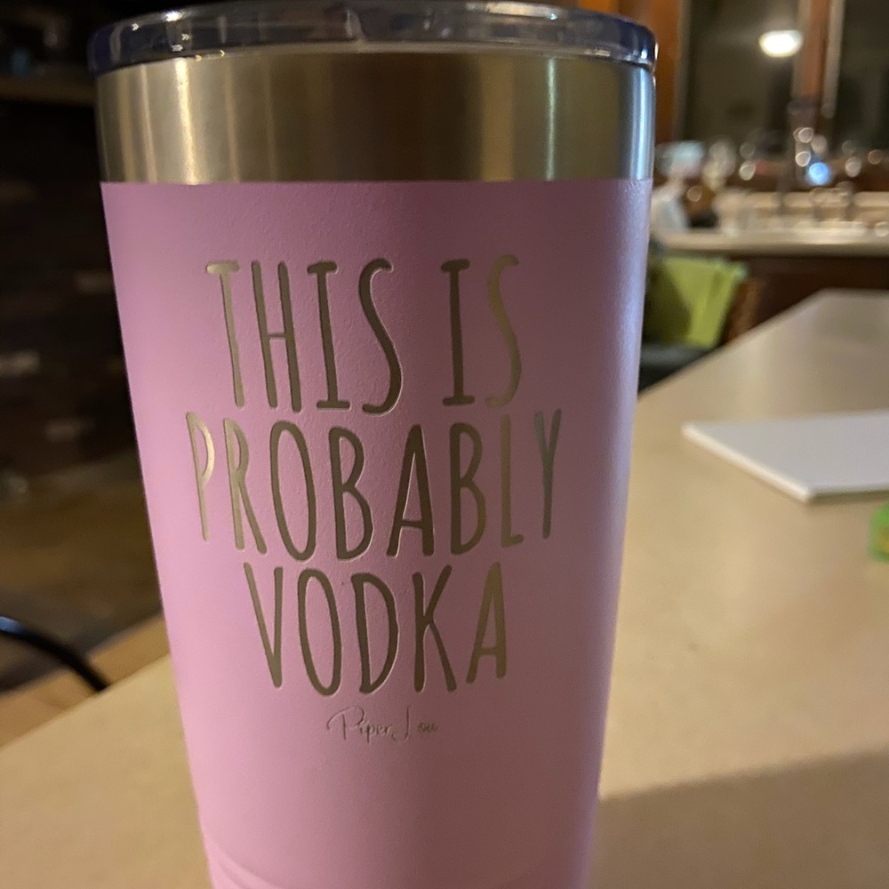 Brand new lilac Piper Lou travel mug.